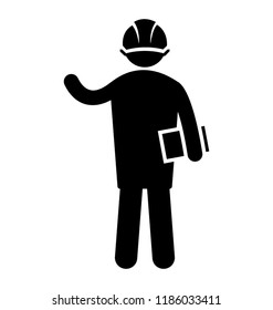 Man holding paper in hand and wearing construction cap depicting site engineer 