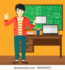 Man holding tablet computer.