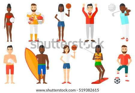 Similar – Image, Stock Photo soccer player Sports