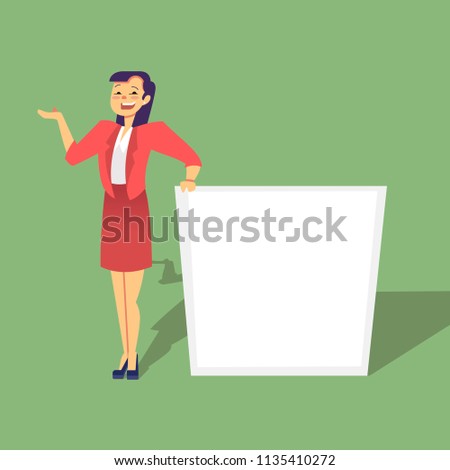 Man holding a white blank panel or board
