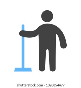 Man Holding Wiper