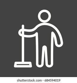 Man Holding Wiper
