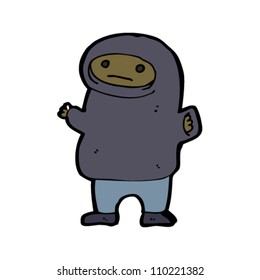 man in hooded top cartoon man in hooded top cartoon