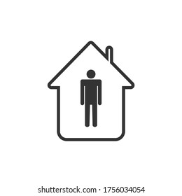 Iconos vectoriales de hombre en fondo blanco.
