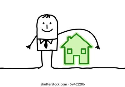 man & housing insurance