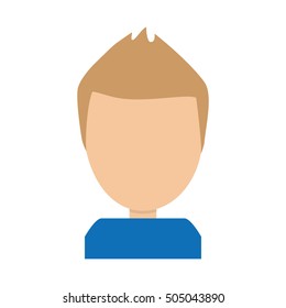 man human avatar isolated icon vector illustration design