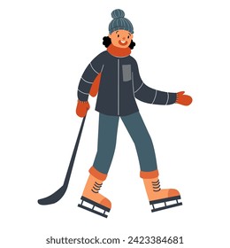 Man Ice Skating Illustration, Ice Skating illustration, Man Ice Skating