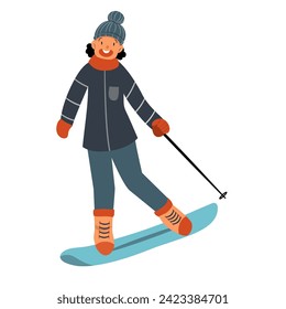 Man Ice Skating Illustration, Ice Skating illustration, Man Ice Skating