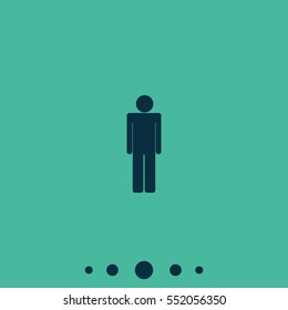Man Icon Stock Vector (Royalty Free) 552056350 | Shutterstock