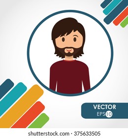 man icon design 