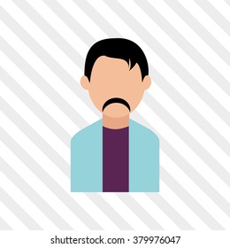 Man icon design 