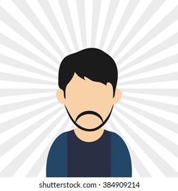 man icon design 