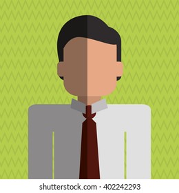 man icon design, vector illustration