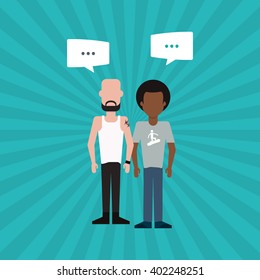 Man icon design , vector illustration