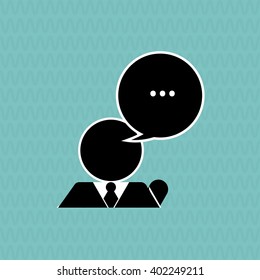 Man icon design , vector illustration