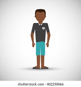 Man icon design , vector illustration