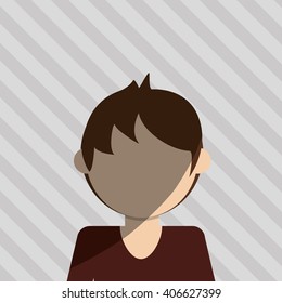 Man icon design , vector illustration