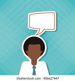 Man icon design , vector illustration