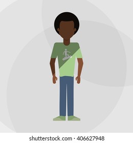 Man icon design , vector illustration