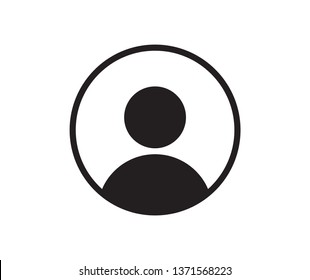 man icon flat vector