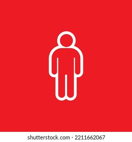 Icono de manual, plantilla de recursos gráficos, ilustración vectorial.