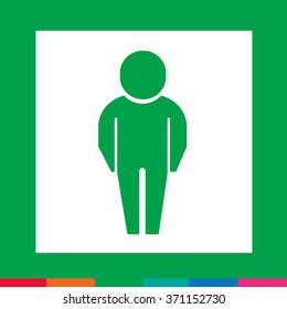 Man icon Illustration design