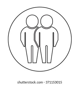 Man icon Illustration design