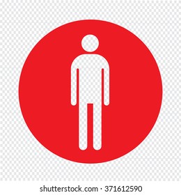 Man icon Illustration design
