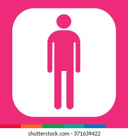 Man icon Illustration design
