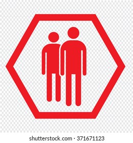 Man icon Illustration design