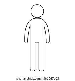 Man icon Illustration design