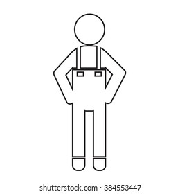 Man icon Illustration design