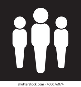 man icon illustration design