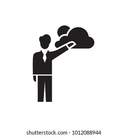 man icon illustration isolated vector sign symbol