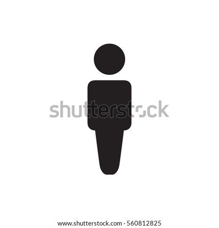 man icon illustration isolated vector sign symbol