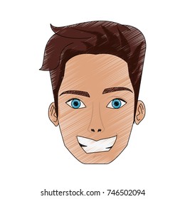 Similar Images, Stock Photos & Vectors of young man face cartoon