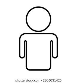 man icon, people vector, manager illustration