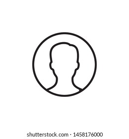 man icon. perfect human icon. modern symbol. person,handsome man icon. website and mobile apps. white background. EPS 10, Premium.