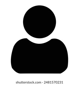 Man icon profile member user. Person icon. User icon symbol isolated on white background. People button. Vector illustration.