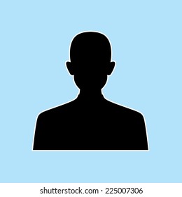 Man icon for profile picture