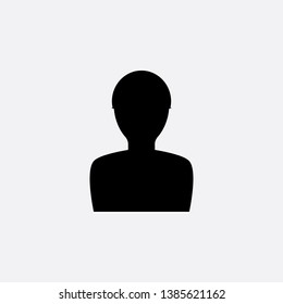 man icon sign signifier vector