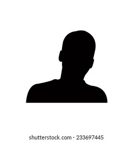 Man icon silhouette