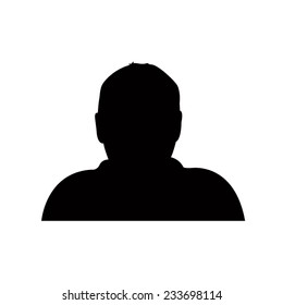 Man icon silhouette