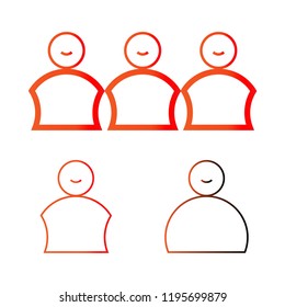 Man icon, strong, clear, useful and editable. Perfect for use in a wide range of new media templates: Web Marketing Agency, Social Media Services Showcase, Online Marketing Apps, and Websites etc.
