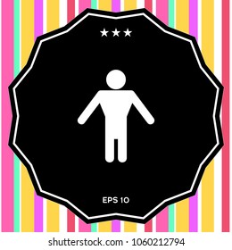 Man icon symbol