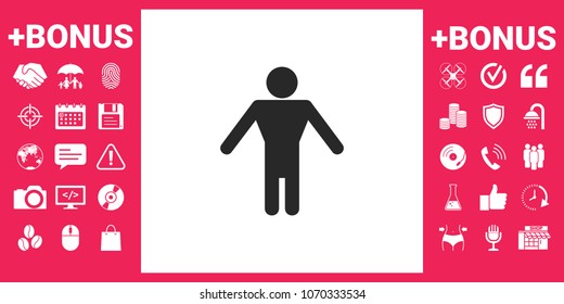 Man icon symbol