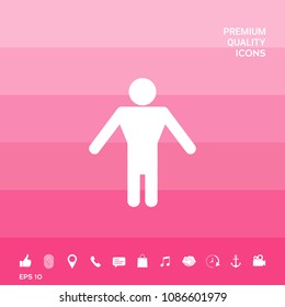 Man icon symbol