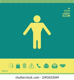 Man icon symbol