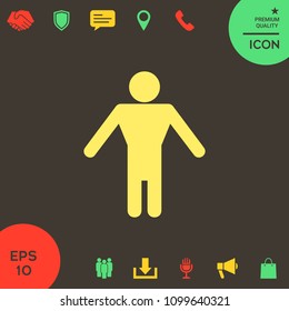 Man icon symbol