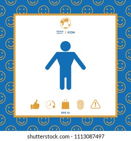 Man icon symbol